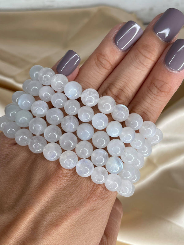 Rainbow Moonstone Bracelet