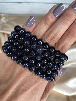 Blue Goldstone Bracelet