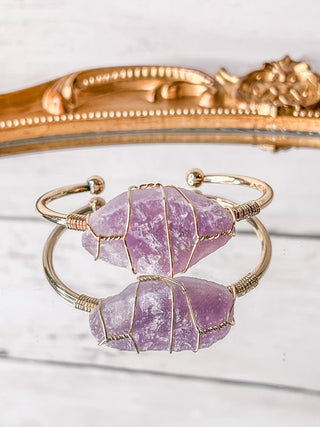 Raw Stone Wrap Bracelets