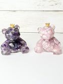 Crystal Chip Bear Carving