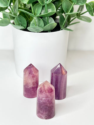 Purple Fluorite Point