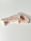 Pink Lace Dolphin Carving