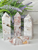 Mexican Lace Agate Tower