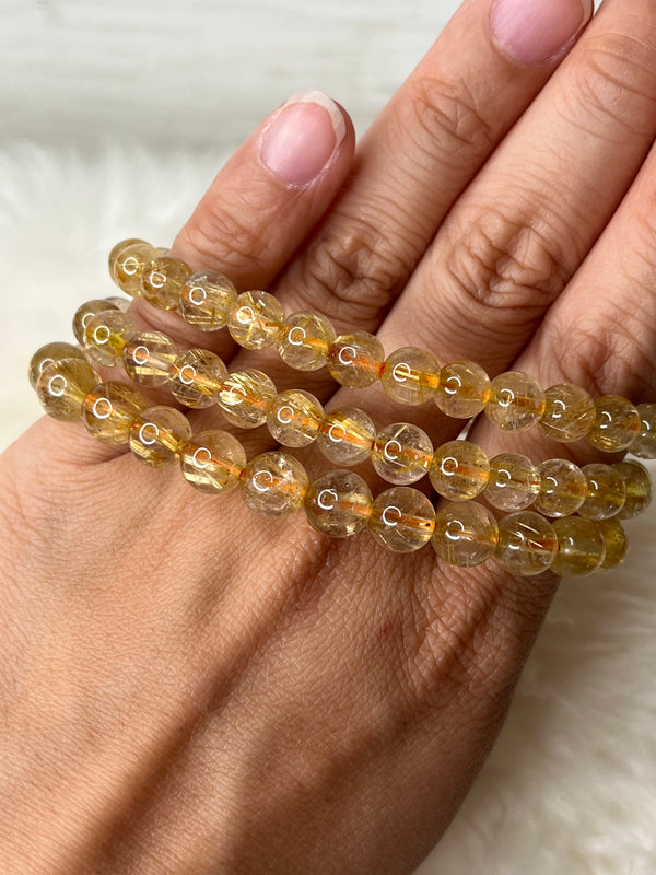 Golden Rutile Bracelet