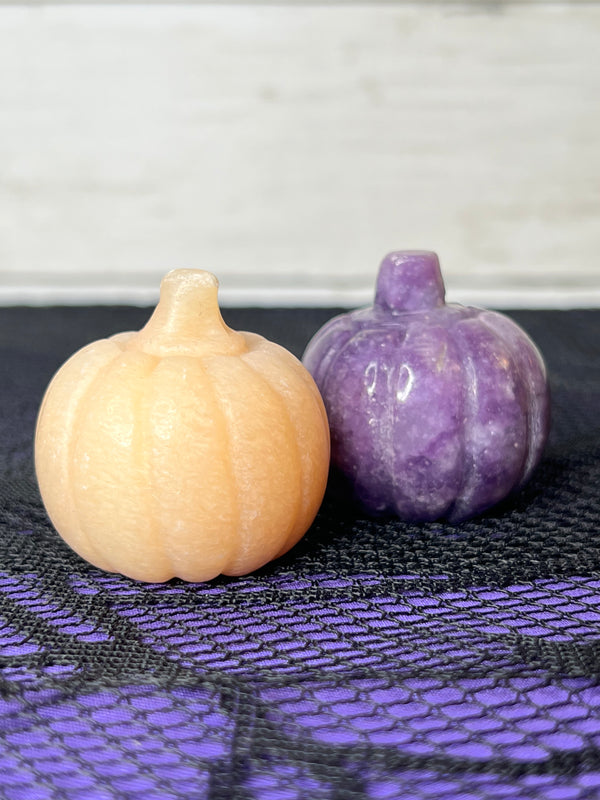 Small Crystal Pumpkin Carving