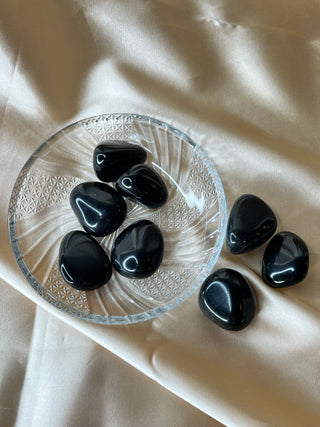 Black Obsidian Tumble Stone