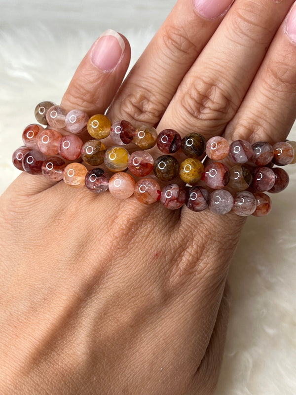 Fire Quartz X Golden Healer Bracelet