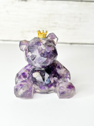 Crystal Chip Bear Carving