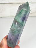 Rainbow Fluorite Point