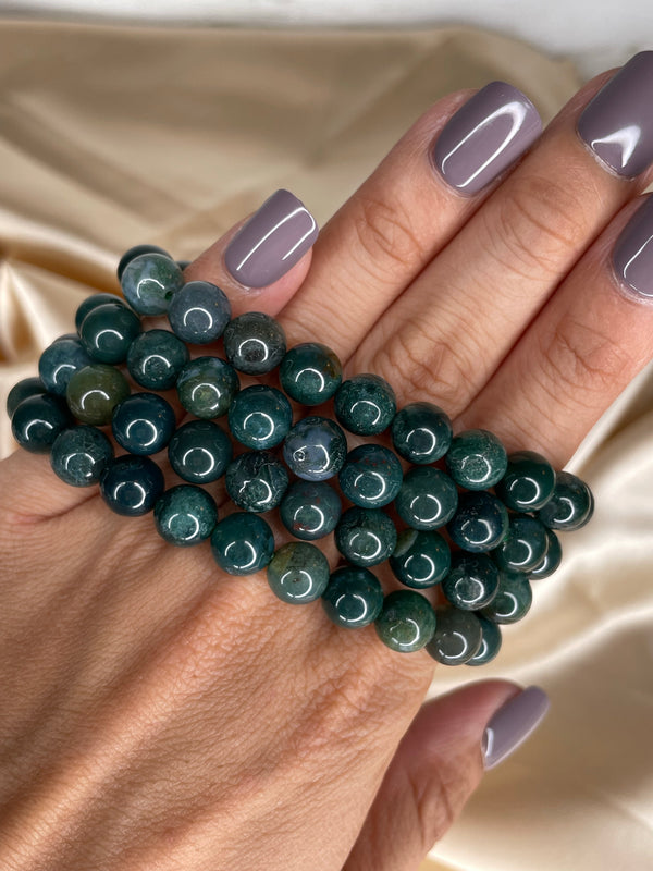 Moss Agate Bracelet