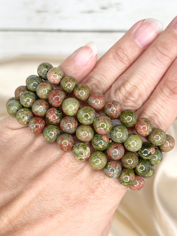 Unakite Bracelet