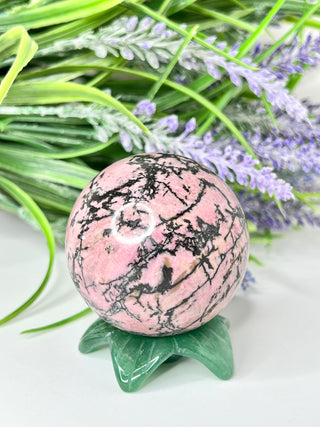 Rhodonite Sphere