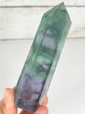 Rainbow Fluorite Point