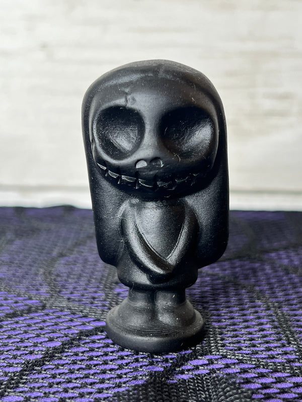 Black Obsidian Nightmare Before Christmas Carving