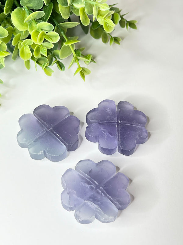 Fluorite Leaf Carving