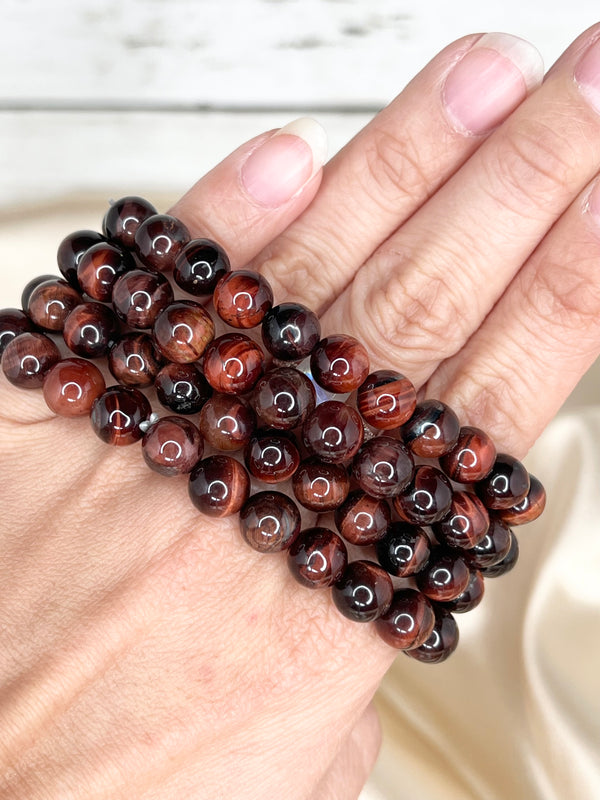 Red Tiger Eye Bracelet