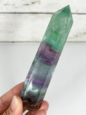 Rainbow Fluorite Point