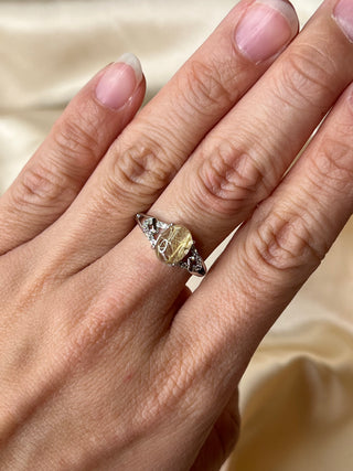 Golden Rutile Ring