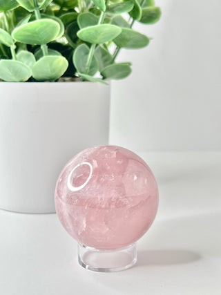 Purple Rose Quartz Sphere