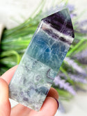 Rainbow Fluorite Point