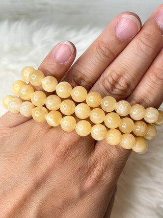 Orange Calcite Bracelet