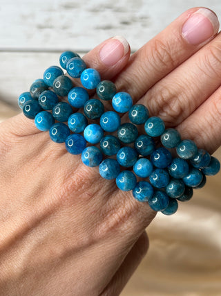 Blue Apatite Bracelet