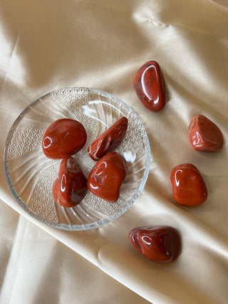 Red Jasper Tumbled Stone