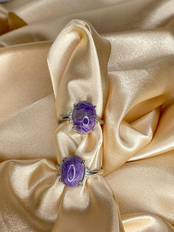 Charoite Ring