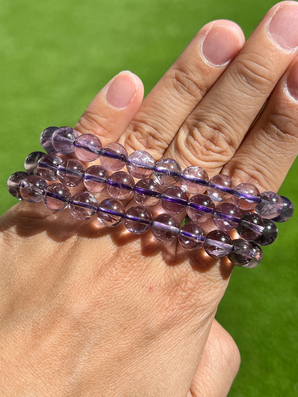 Amethyst with Rainbow Bracelet